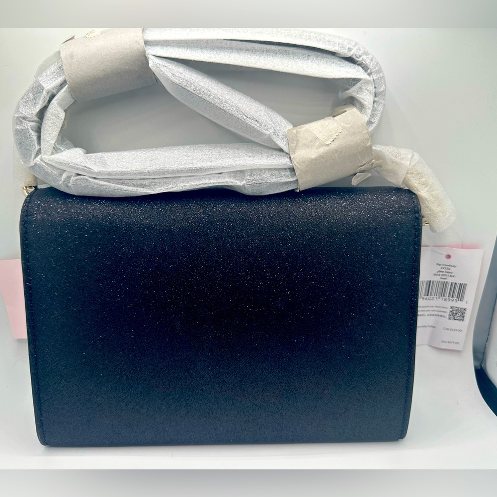 Kate Spade Glimmer Envelope Clutch with Crossbody strap - Picture 5 of 10